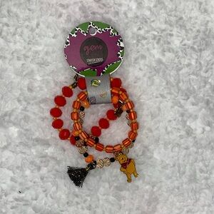 Gem Jams Pooh Bear Bracelet Set